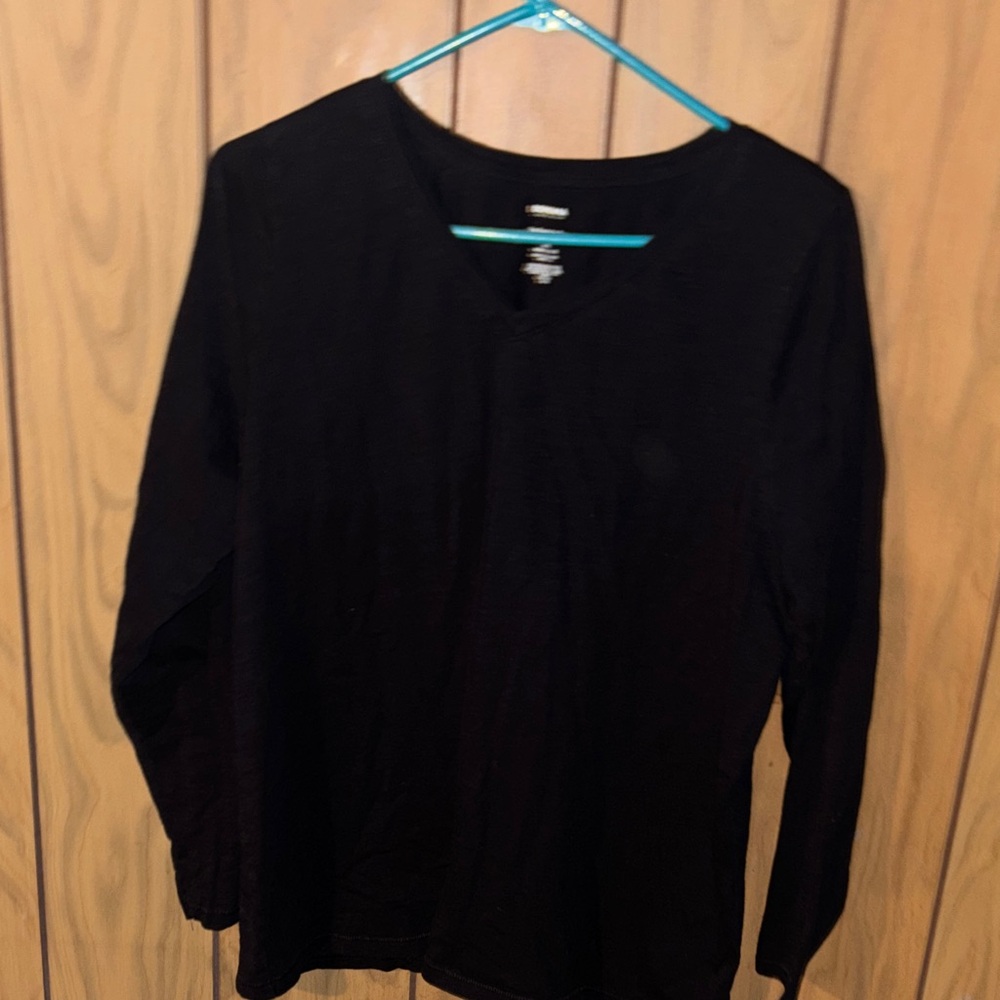 Sonoma Women's Black Short Sleeve Tee
